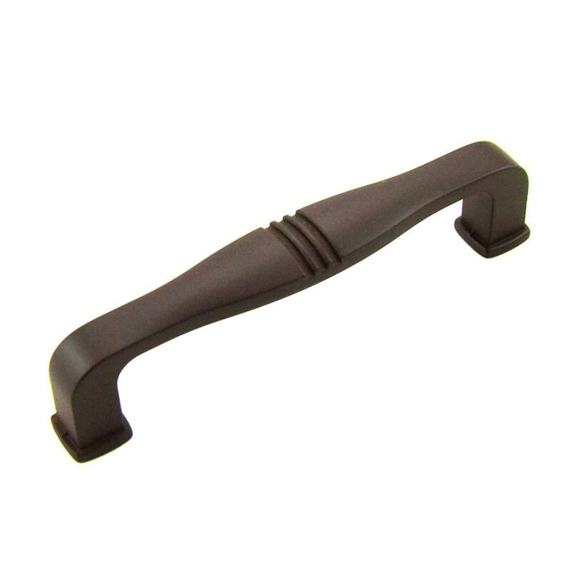 RK International Alder 3-3/4 Inch Center to Center Handle Cabinet Pull - Oil Rubbed Bronze