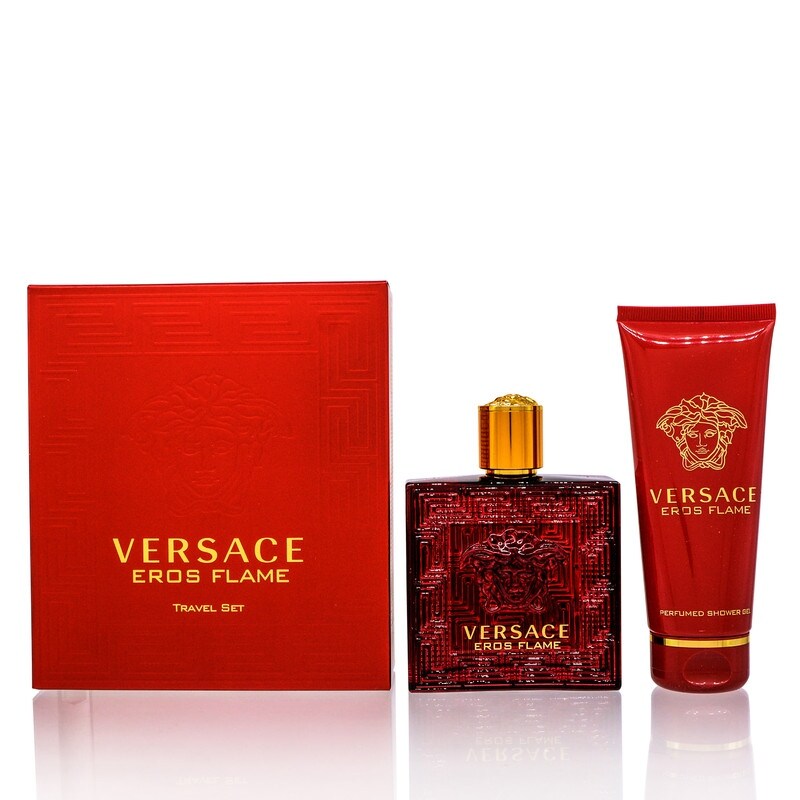 Shop Versace Eros Flame Traveler Set For Men Overstock 31567757