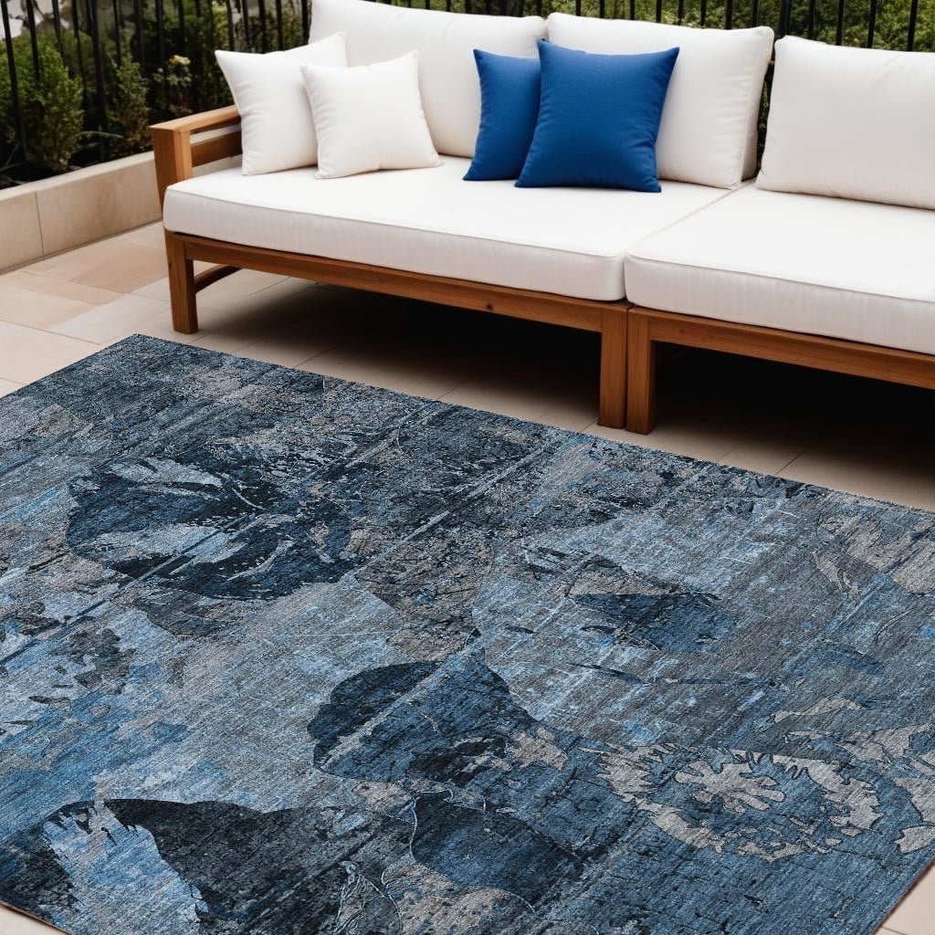 Vari Botanic Elegance Weather Resistant Classic Meets Modern Outdoor Rug