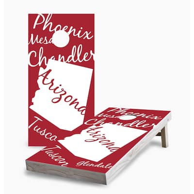 Arizona State Pride Cornhole Boards