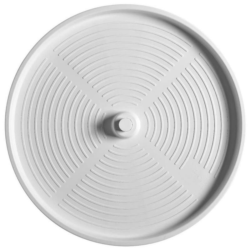 Rev-A-Shelf Lazy Daisy Polymer 24 Inch Full Circle 2 Shelf Lazy Susan