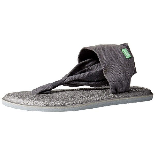 grey sanuk sandals