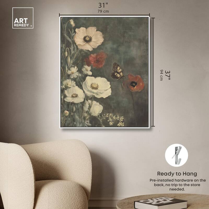 Vintage Botanicals I Canvas by Art Remedy