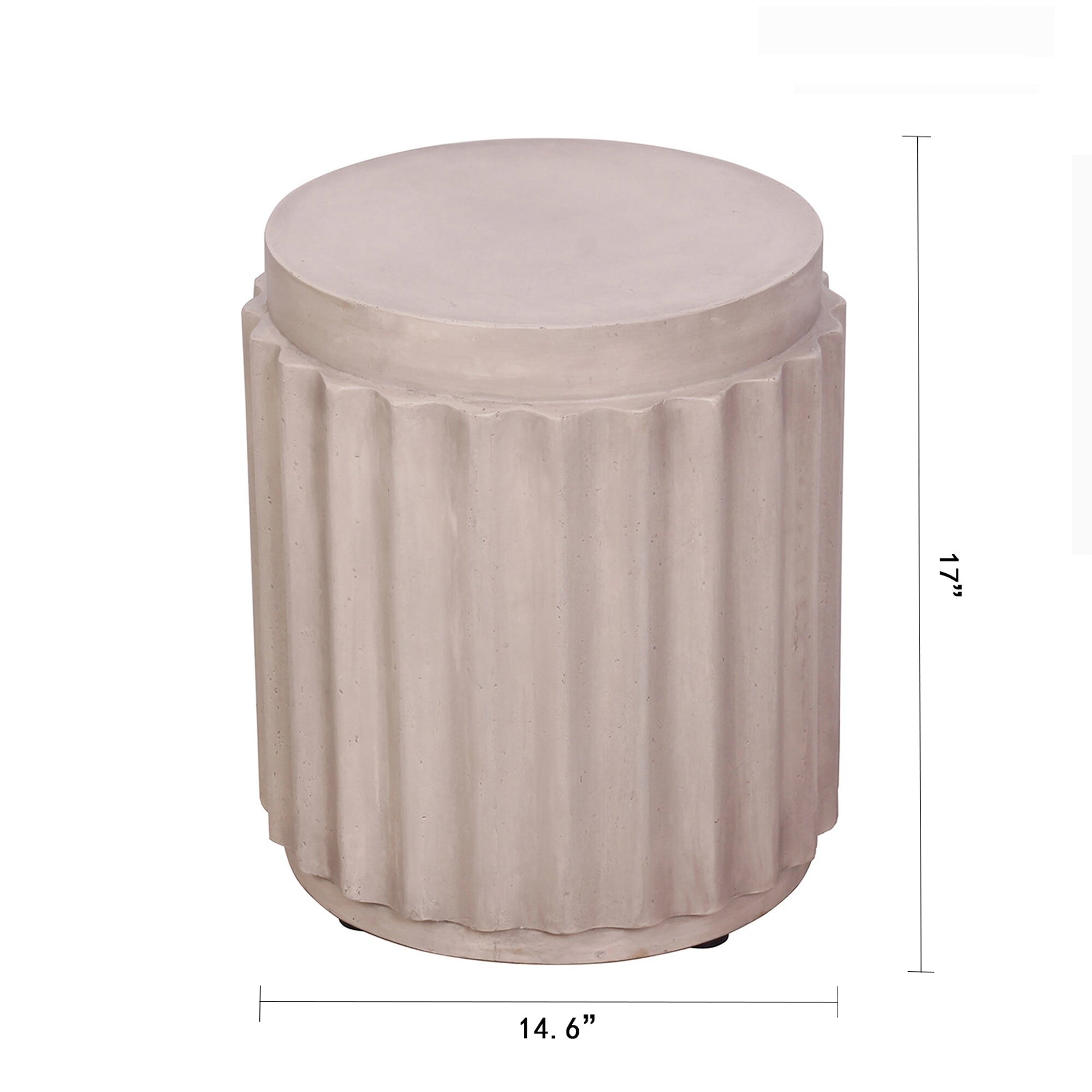 17 inch shop tall table