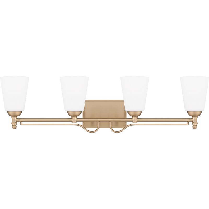 Esther 4-Light Bronze Gold Bath Light