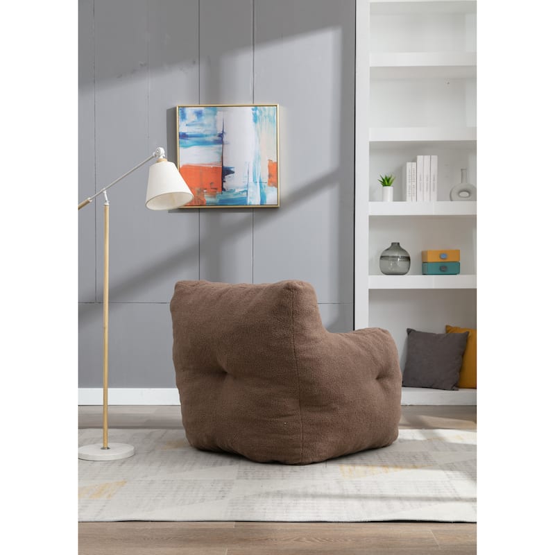 Soft Tufted Foam Bean Bag Chair