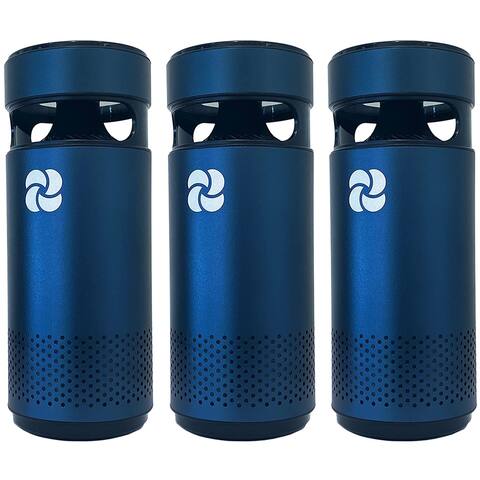 Kiki Pure M1 HEPA 13 Portable Personal Air Purifier, Graphite (3-Pack)