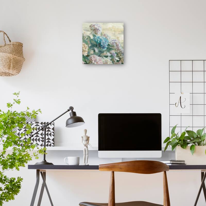 Hydrangeas By Studio Arts Canvas Art Print