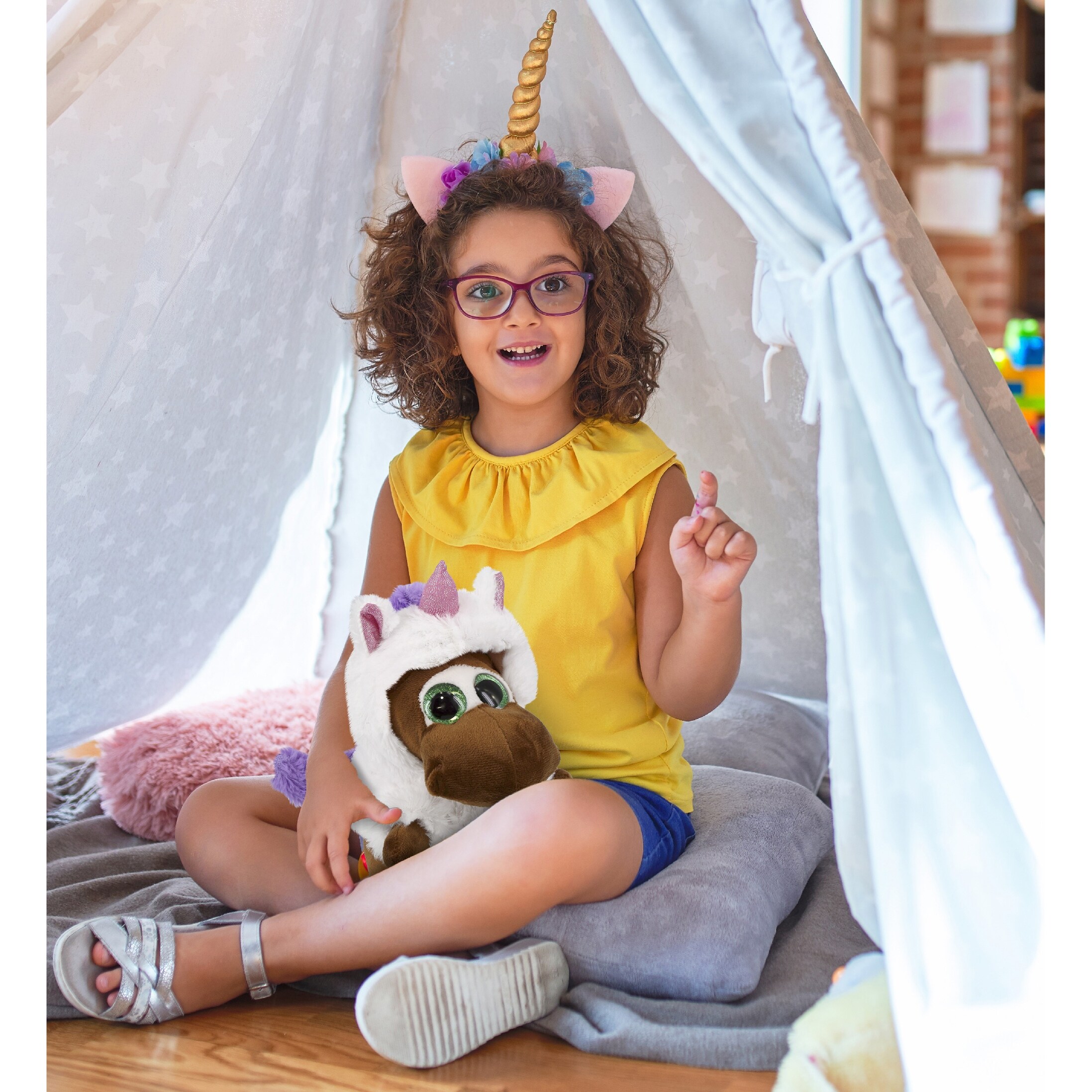 Small unicorn plush cheap