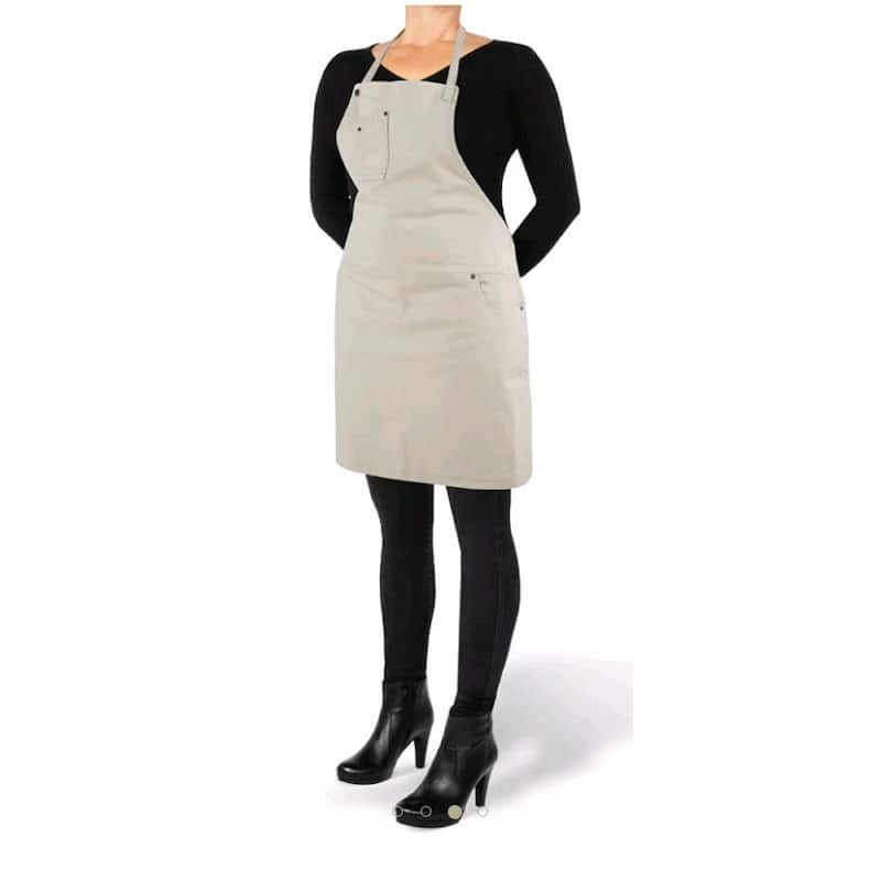 Slim Fit 5 Pocket Apron Sand