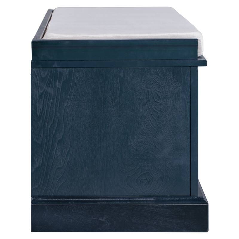 Storage Bench with 2 Drawers and 2 Cabinets