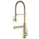 preview thumbnail 55 of 122, Kraus Artec 2-Function Commercial Pulldown Pot Filler Kitchen Faucet KPF-1603 - 24 3/4" Height - BG - Brushed Gold