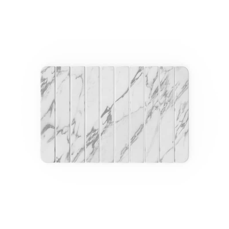 Diatomite Quick Dry Stone Medium 24" x 15" Bath Mat