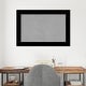 preview thumbnail 33 of 50, Amanti Art Basic Black Framed Magnetic Board