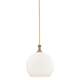 Option Brushed Brass / Matte White