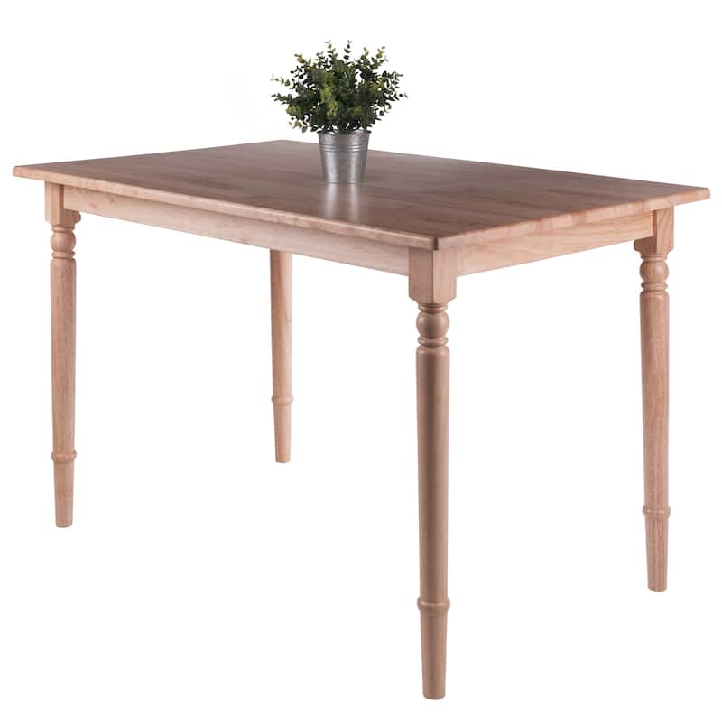 30" Natural Brown Rectangular Ravenna Dining Table