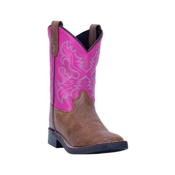 girl square toe cowgirl boots