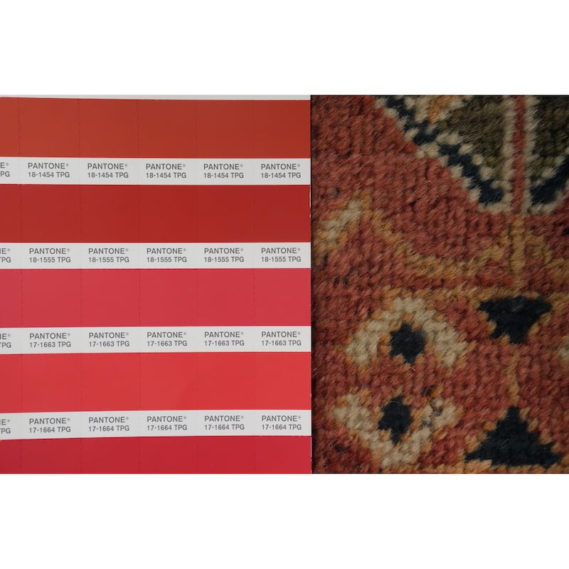 Hand Knotted Oriental 100% Wool Carpet Traditional All-Over Beige & Ivories Mahal Area Rug - 10' 8'' X 9' 0''