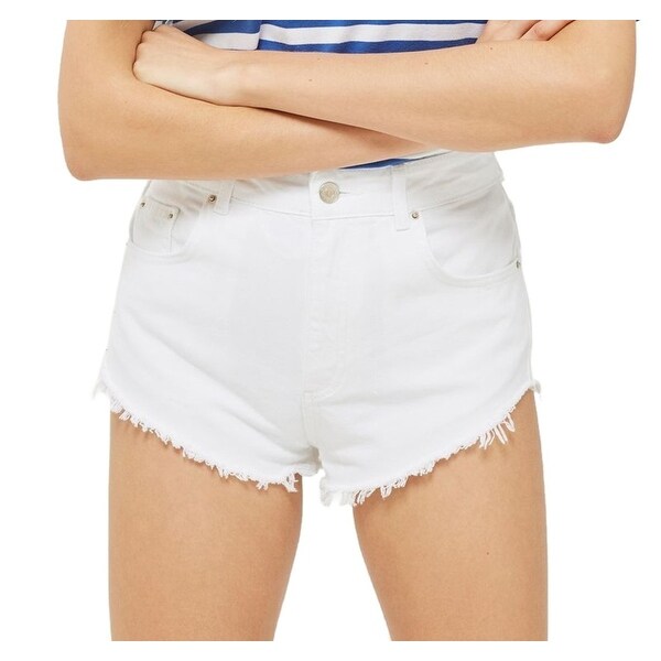 topshop white shorts