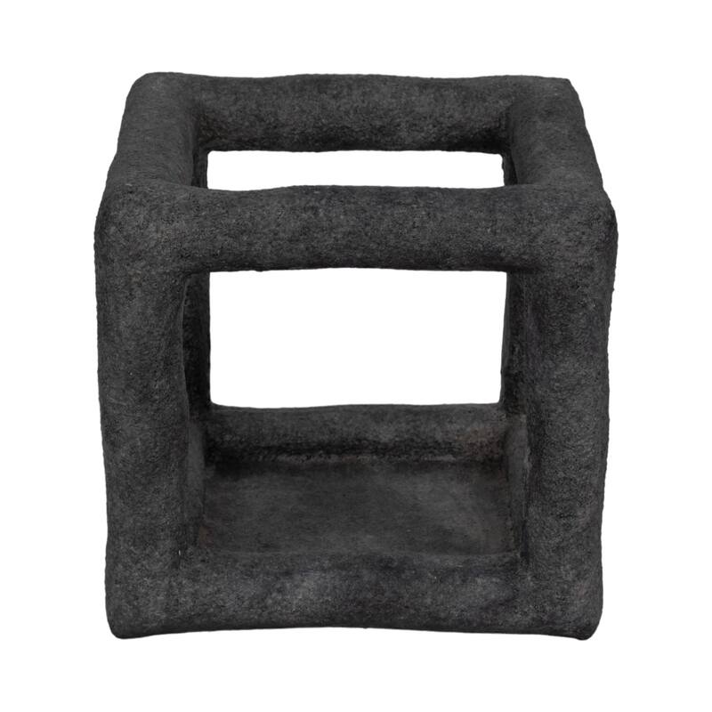 Sagebrook Home Textured Open Square Decorative Object
