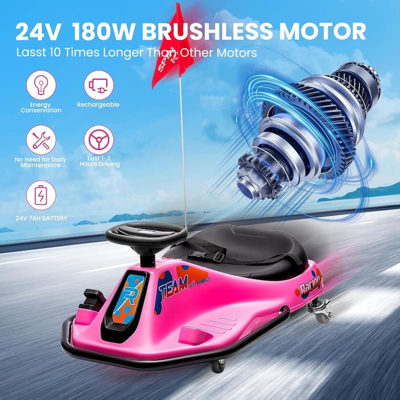 24V Ride On Drifting Go Kart