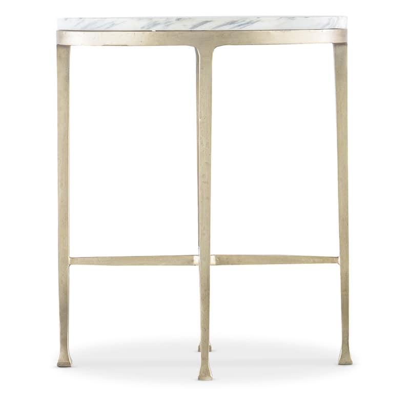Hooker Furniture M13-80117-95 Jules 20" Wide Marble Top Iron Accent