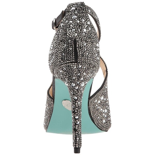 blue by betsey johnson sage evening sandals