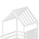 preview thumbnail 39 of 38, Twin Size House Bed with 2 Storage Drawers and Guardrails, Kids Playhouse Bed Daybed with Roof and Window Design