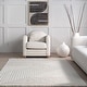 preview thumbnail 20 of 24, Nuloom Makena Modern Geometric High-Low Area Rug