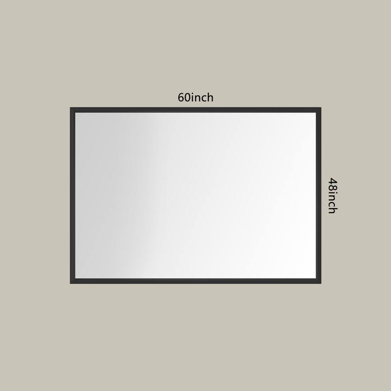Metal Framed Bathroom Mirror for Wall,Rectangle Bathroom Vanity Mirror ...