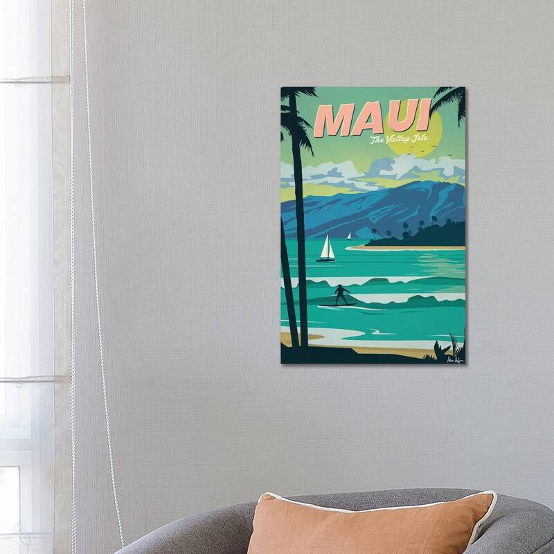 iCanvas "Maui" by IdeaStorm Studios Canvas Print - 26x18x1.5