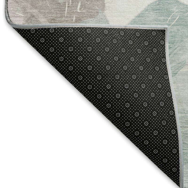 Premium Washable Super Soft Contemporary Floral Mayfield Rug