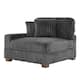 118.4"W Plush Modular Sectional Sofa with Pillows