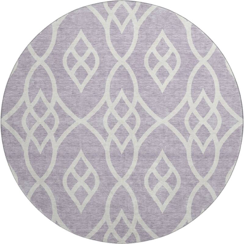 Premium Washable Super Soft Transitional Scroll Mayfield Rug