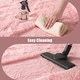 preview thumbnail 56 of 82, Living Room Bedroom Super Soft Pile Area Rug, Modern Shaggy Rugs, Non-Slip Pile Rugs for Kids