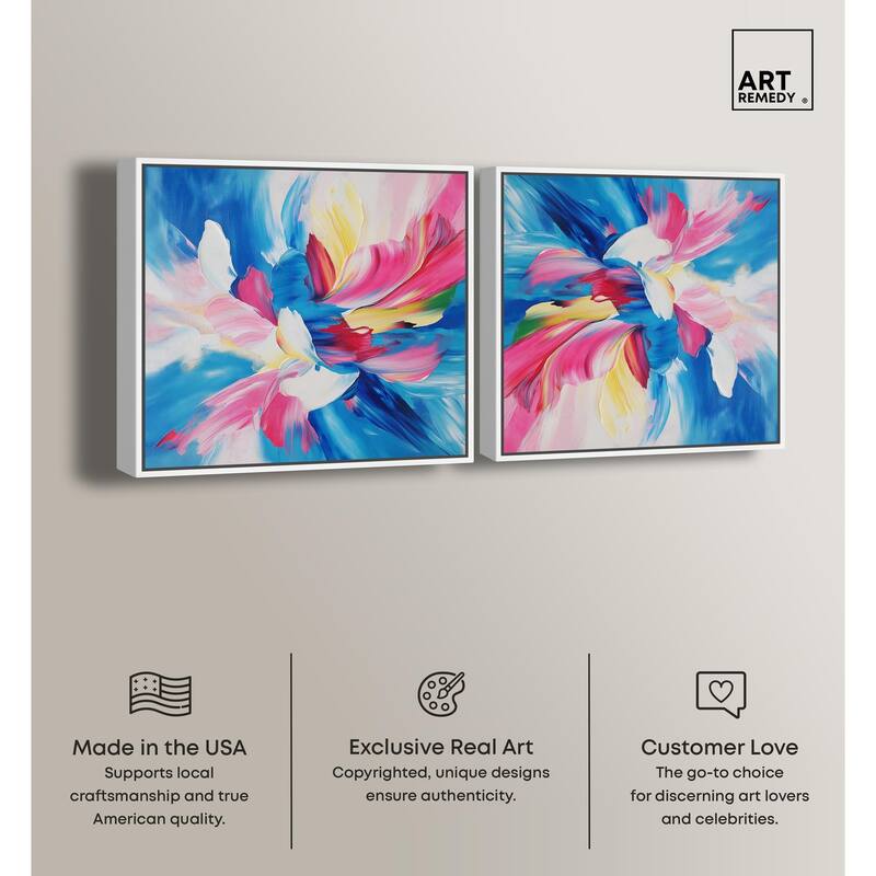 Contained Gesture I Canvas by Art Remedy