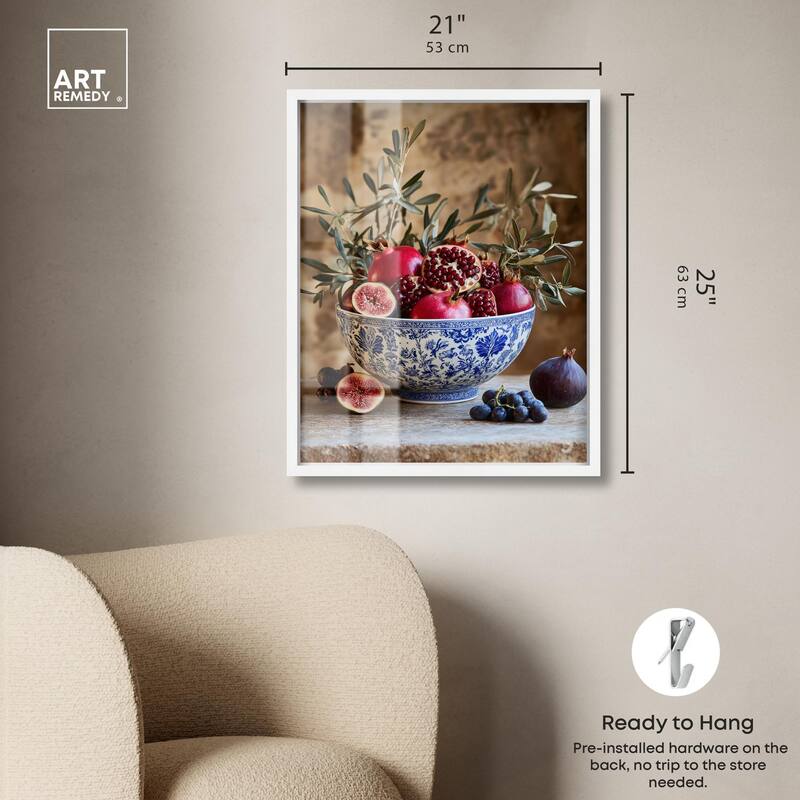 Grape Gathering Shadowbox by Art Remedy