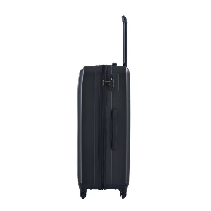 High Quality 3 Piece Hard-Shell Luggage Sets, ABS Lightweight Suitcase with Telescoping Handles and Spinner Wheels & TSA Lock