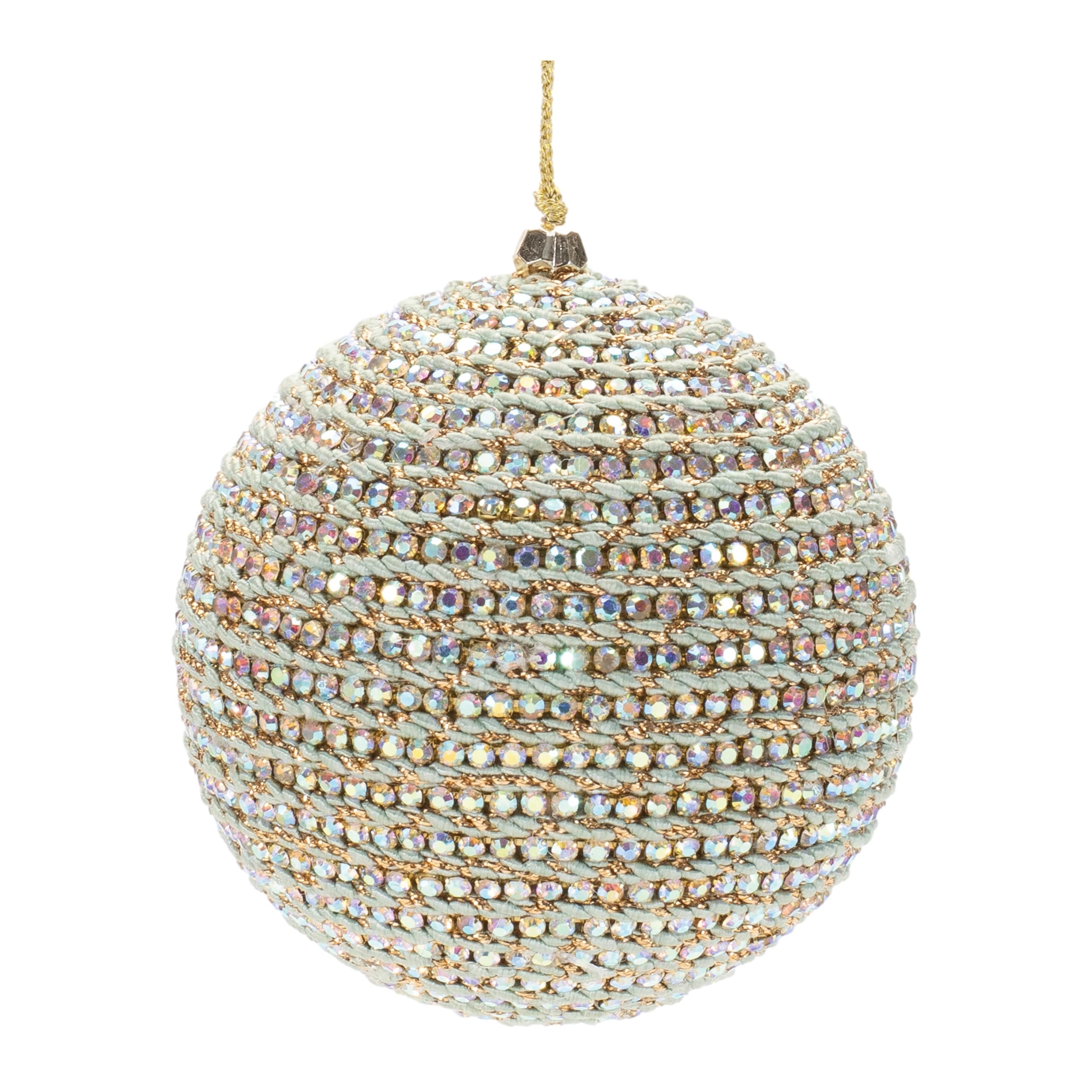 Jeweled Ball Ornament (Set of 4) - N/A