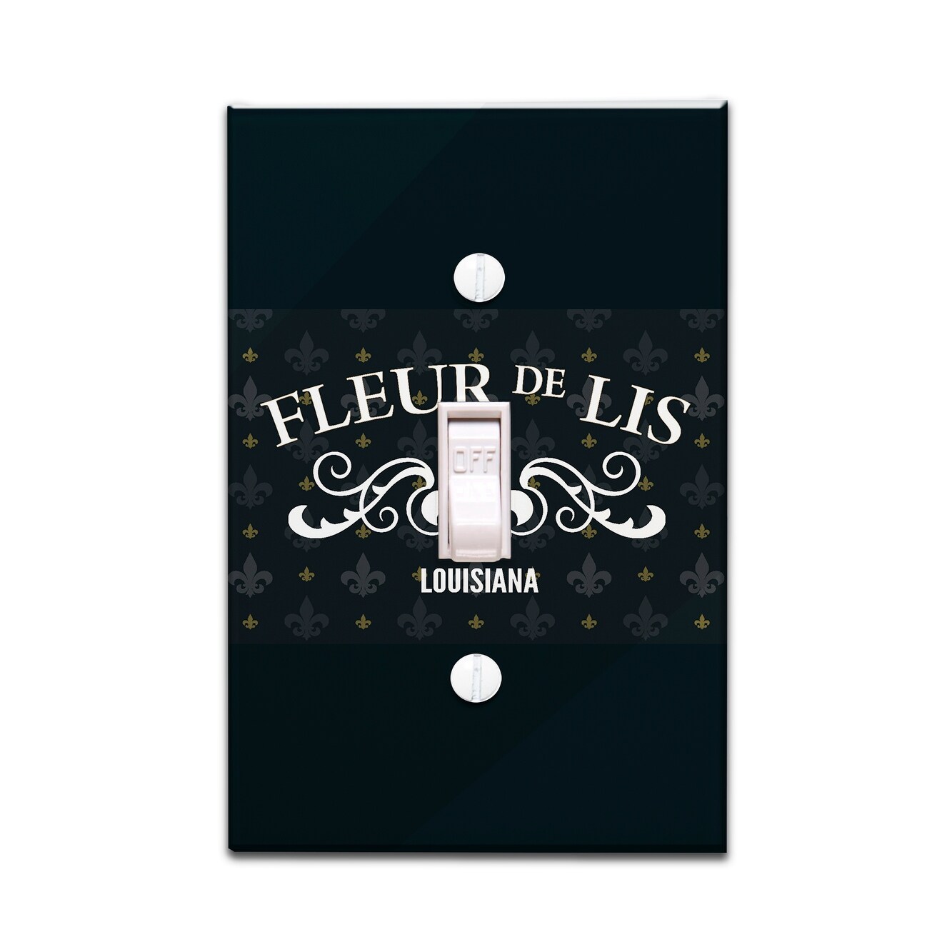 Louisiana Fleur De Lis Pattern Black Lp Artwork Light Fleur De Lis Pattern Black Lp Artwork