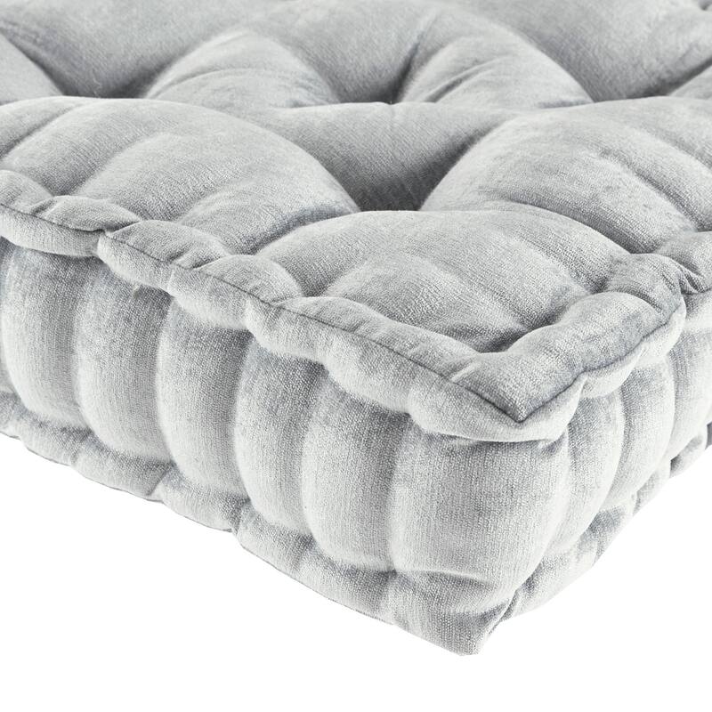 Intelligent Designs Charvi Chenille Square Floor Pillow