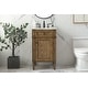 preview thumbnail 11 of 9, Elegant Lighting VF12521 Park Avenue 20" Free Standing Single Basin