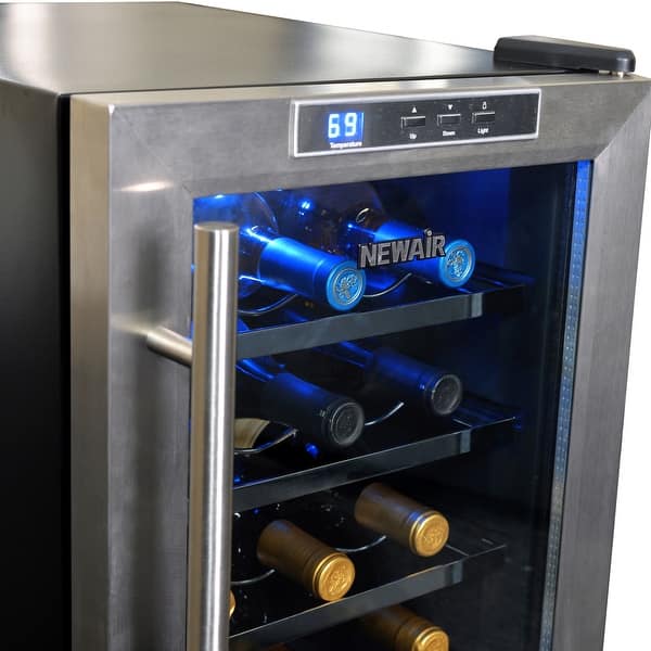 Newair Aw 121e 12 Bottle Countertop Thermoelectric Wine Newair Aw 121e 12 Bottle Countertop