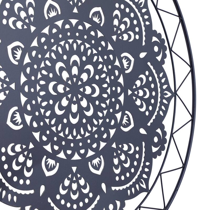 Black Iron Contemporary Wall Decor