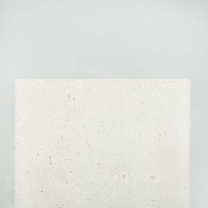 SAFAVIEH Couture Sophibeth Concrete Accent Table - 22"W x 22"D x 20"H