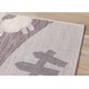 preview thumbnail 5 of 11, Kids Collection -Cream/Brown Sheep Rug
