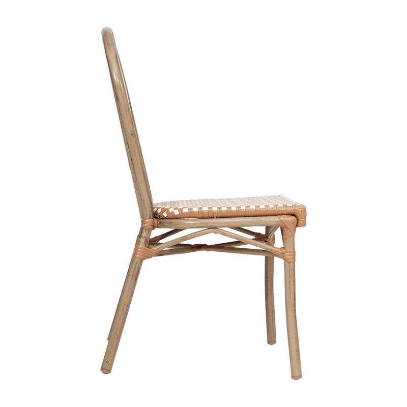 Stacking Bistro Chairs with Metal Frames