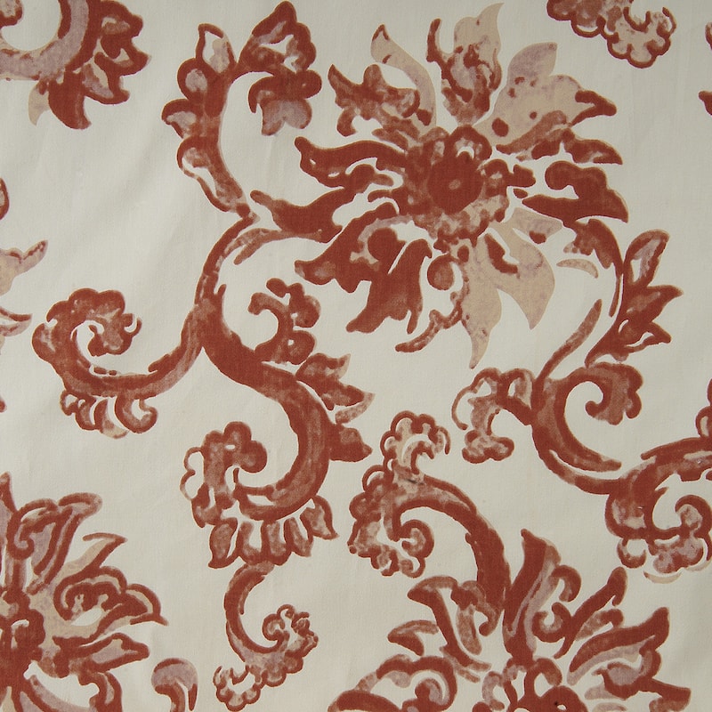 Exclusive Fabrics Indonesian Printed Cotton Twill Curtain (1 Panel)