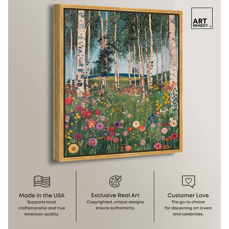 Aspen Aura Canvas by Art Remedy