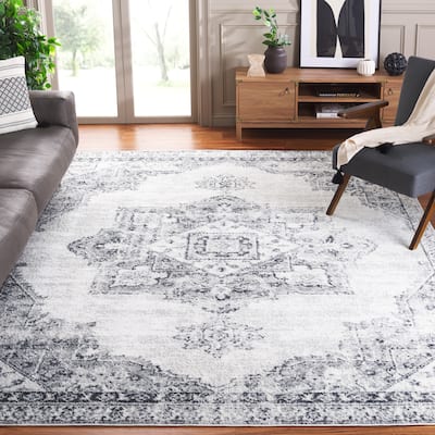 SAFAVIEH Layla Maryjo Shabby Chic Farmhouse Rug - 9' x 12'